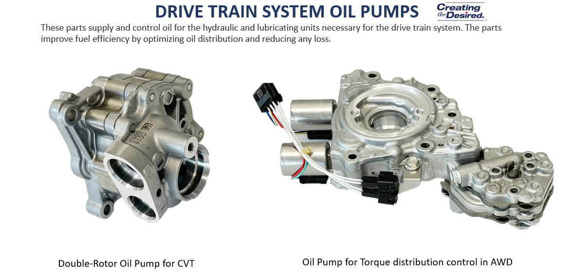 Drive Train System Oil Pumps